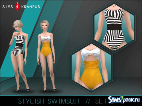 Купальники Сет 2 от Sims4Krampus