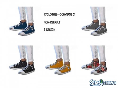 Мужские кеды Converse от The 77 sims