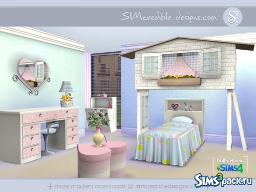 Спальня Dolls House от SIMcredible!