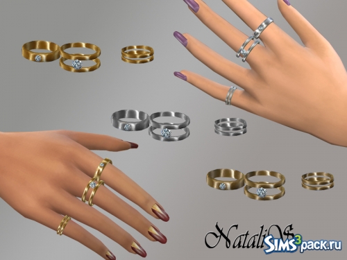 Украшения "Multi rings set FT-FA" от NataliS