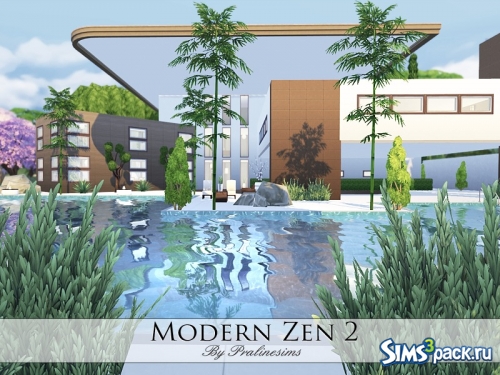 Дом Modern Zen 2 от Pralinesims