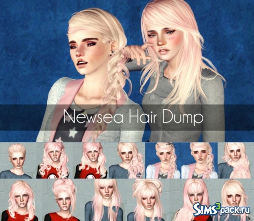 Прически First part of Retextured Newsea Dump от Wicked