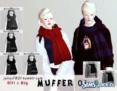 Шарф коллекции "Scarf01 F&M" от Julies7821