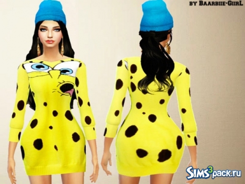 Женский свитер Moschino Spongebob от Baarbiie-GiirL