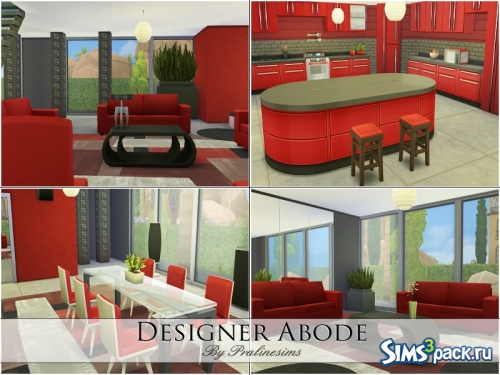 Дом Designer Abode от Pralinesims