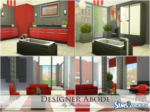 Дом Designer Abode от Pralinesims