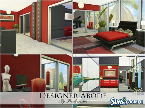 Дом Designer Abode от Pralinesims