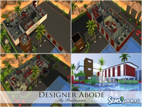 Дом Designer Abode от Pralinesims