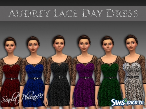 Женское платье Audrey Lace Day от scarletphoenix91