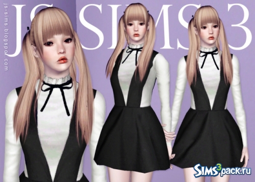 Платье Bow Collar от JS SIMS