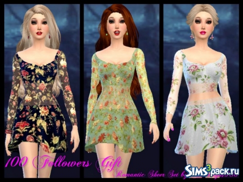 Платье Sheer Romantic от Amberlyn Designs