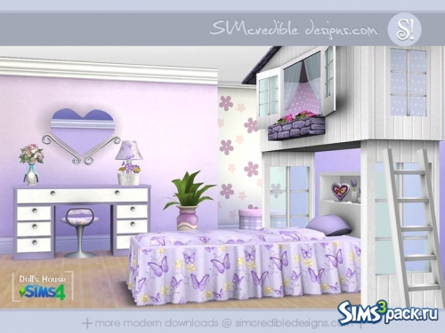 Спальня Dolls House от SIMcredible!