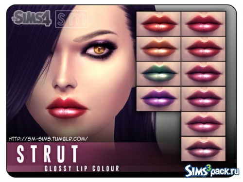 Губная помада Strut Glossy Lip Colour от Screaming Mustard