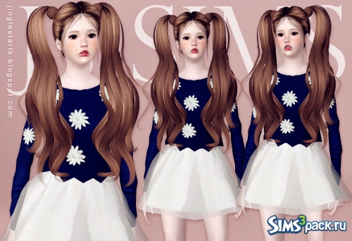 Платье Lovely Flower от JS SIMS 3