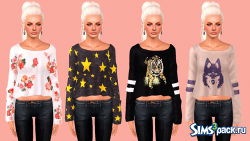 Свитер Wild fox от ravvvena