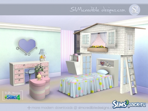 Спальня Dolls House от SIMcredible!