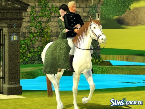 Набор поз Medieval Horse от SimsFansCreations