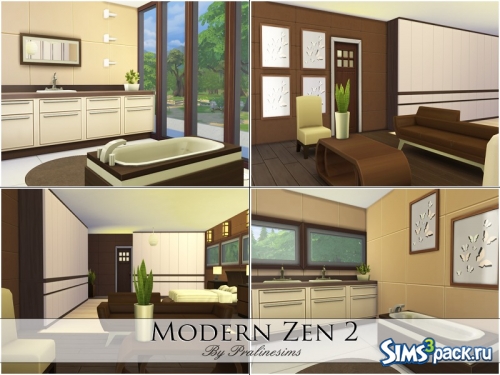 Дом Modern Zen 2 от Pralinesims