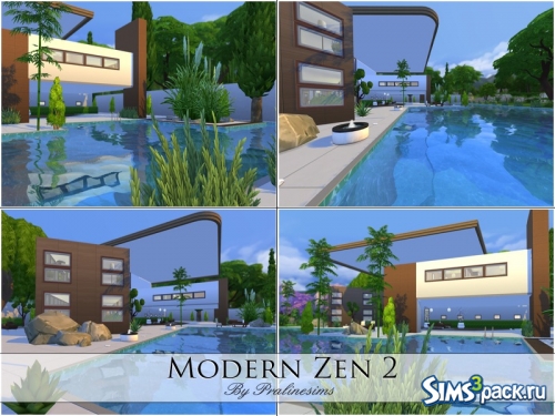 Дом Modern Zen 2 от Pralinesims