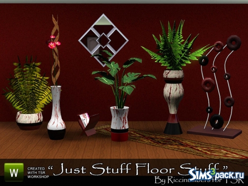 Набор объектов Just Stuff Floor Stuff от TheNumbersWoman