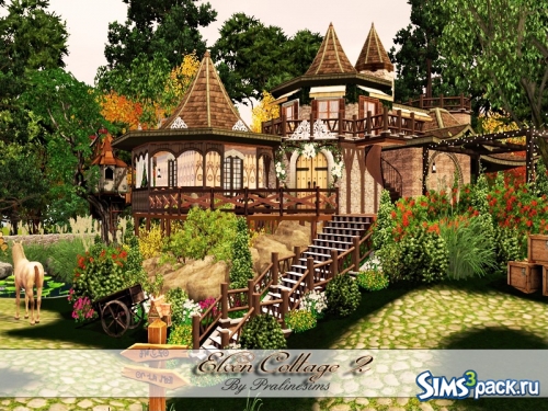 Дом Elven Cottage 2 от Pralinesims