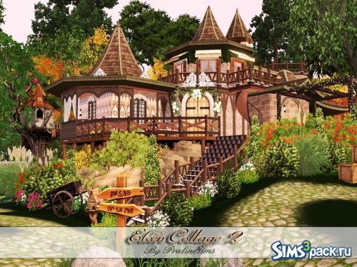 Дом Elven Cottage 2 от Pralinesims