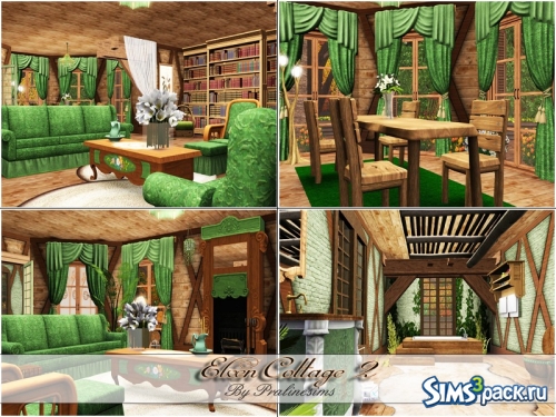 Дом Elven Cottage 2 от Pralinesims