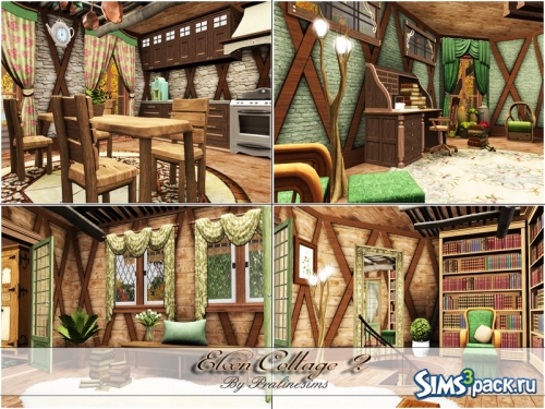 Дом Elven Cottage 2 от Pralinesims