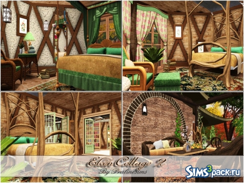 Дом Elven Cottage 2 от Pralinesims