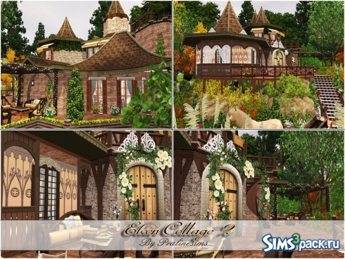 Дом Elven Cottage 2 от Pralinesims