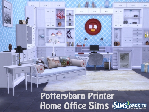 Домашний офис Potterybarn от ShinoKCR