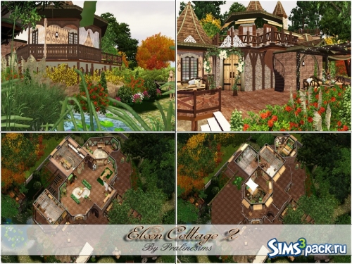 Дом Elven Cottage 2 от Pralinesims