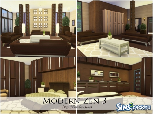 Дом Modern Zen 3 от Pralinesims