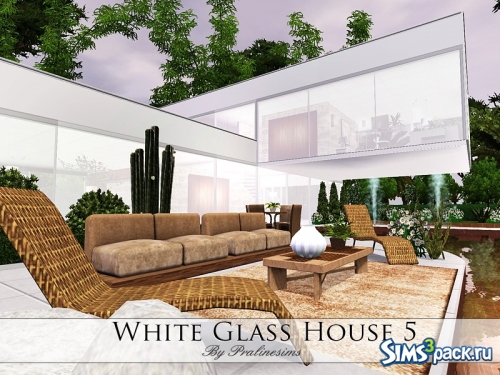 Дом White Glass 5 от Pralinesims