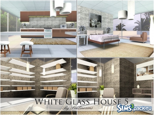 Дом White Glass 5 от Pralinesims