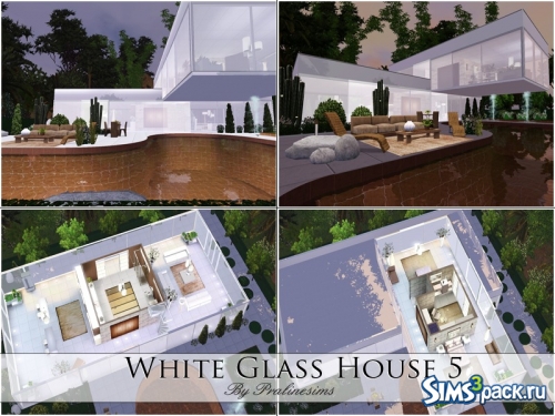 Дом White Glass 5 от Pralinesims