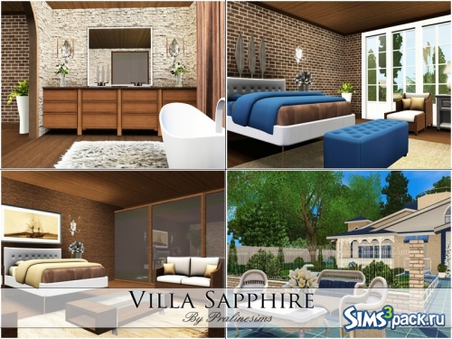 Дом &quot;Villa Sapphire&quot; от Pralinesims