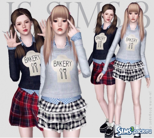 Свитер Bakery Print от JS SIMS