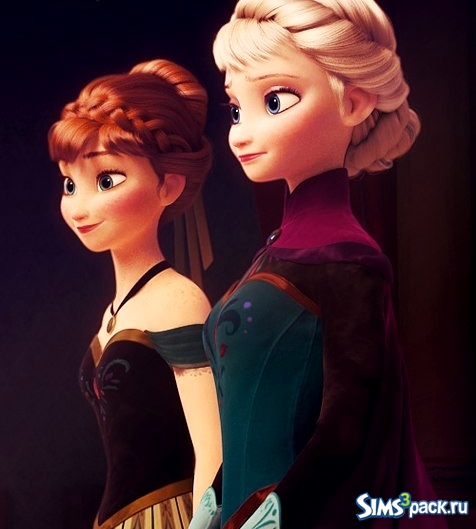 Elsa & Anna (Coronation Style) от heartbeat