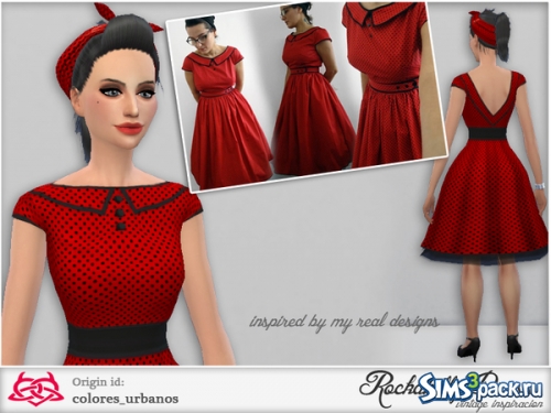 Платье Rockabilly v3 от Colores Urbanos