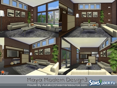 Дом Maya Modern Design 3 от Autaki