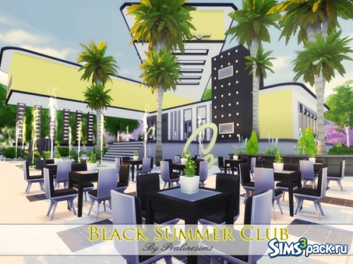 Ночной клуб "Black Summer Club" от Pralinesims