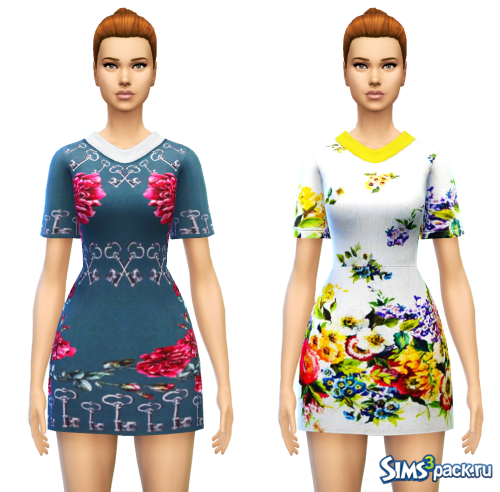 Платья CollaredSmock от Sim4ny