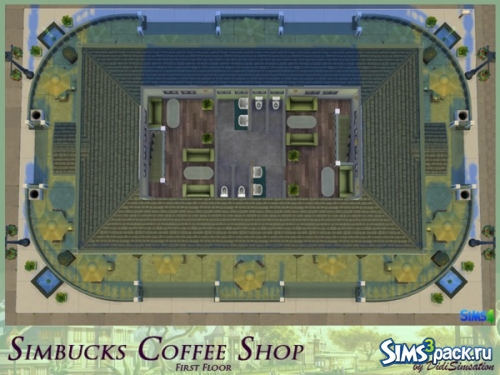 Кафе "Simbucks Coffee Shop" от didisimsation