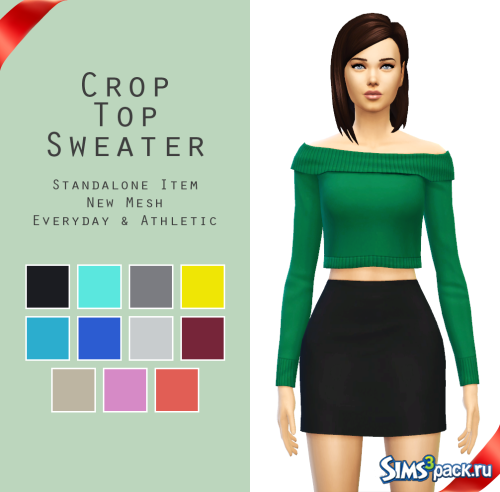 Свитер Crop Top от Sim4ny