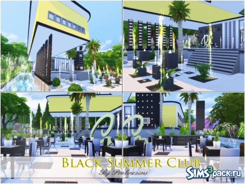 Ночной клуб "Black Summer Club" от Pralinesims