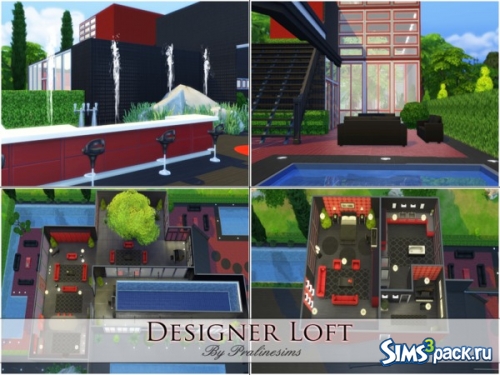 Дом "Designer Loft" от Pralinesims