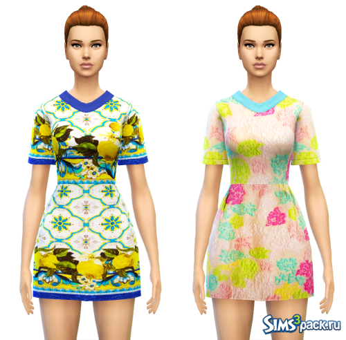 Платья CollaredSmock от Sim4ny