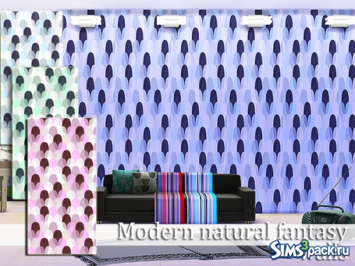 Обои "Modern natural fantasy walls" от Pinkzombiecupcakes