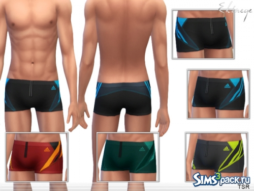 Мужское нижнее белье "Colorblock Swim Boxer" от ekinege